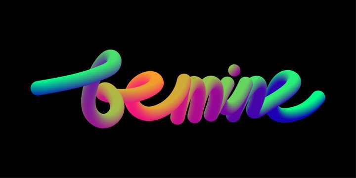 Be Mine Typography Vector Romantic Love Text Design Valentine Word Art