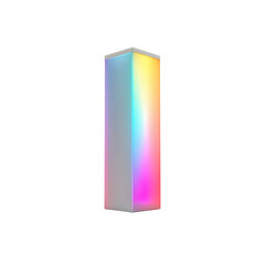 Colorful Illuminated Cube - Modern RGB Light Column
