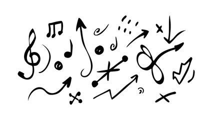 Hand drawn illustration of a person expressing joy vector illustration expression