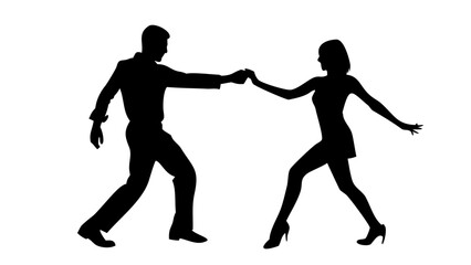 Minimalist illustration of a single white dove bird silhouette