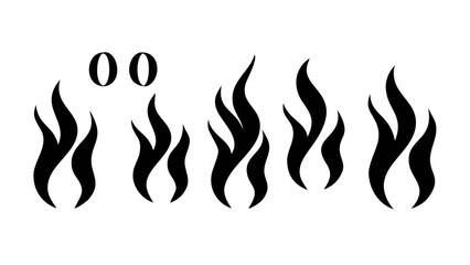 Stylized Stegosaurus Dinosaur Silhouette prehistoric ancient