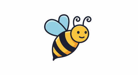 Cartoon Bee Illustration 2.