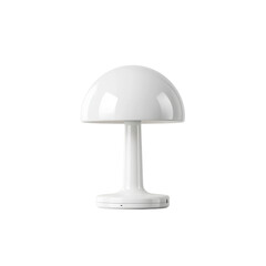 Modern White Mushroom Table Lamp - Minimalist Home Decor Lighting