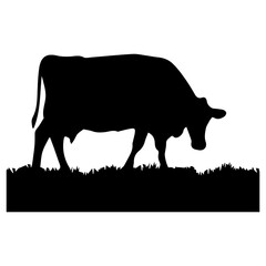 Grazing black icon