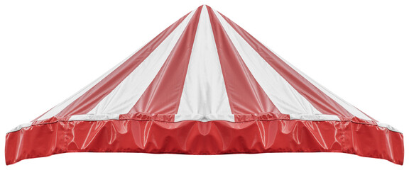 Red and white pattern canvas pavilion © Ratchapon