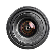 Obraz na płótnie Canvas Camera Lens Front Element, isolated on transparent background
