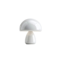 Modern White Mushroom Shaped Table Lamp - Elegant Home Decor Lighting