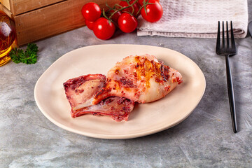 Tasty Grilled calamari for snack