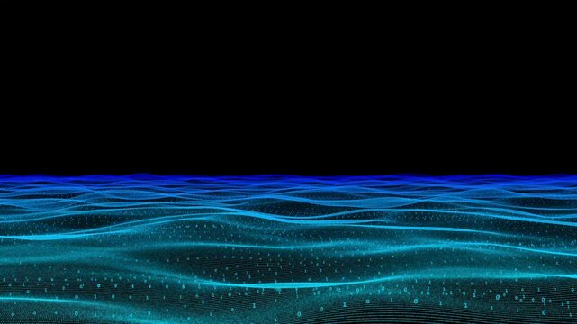 Abstract sea level background