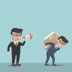 Business man with beard as Arabic business man vector illustration design