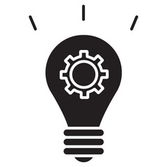 Creative Innovation Icon, Business Innovation Icon, Technology Innovation Icon, Research Innovation Icon, Growth Innovation Icon, vector