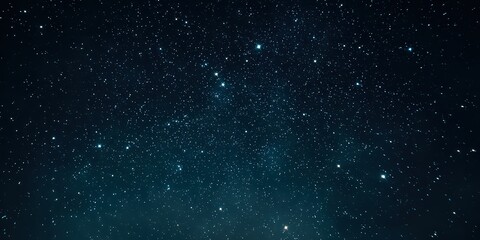 Obraz premium Dark Night Sky With Sparkling Stars