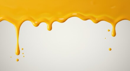 "Cheese Splash - Dynamic Cheese Droplets in Motion"