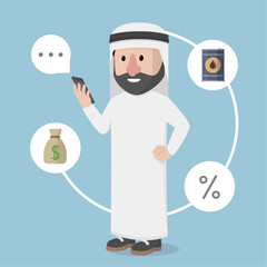 Business Man concept for advertising design with vector illustration Design