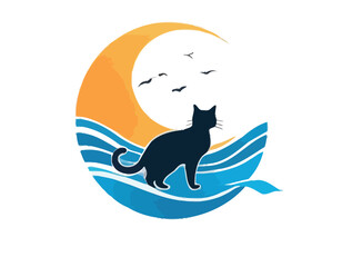 egean Cat Head Vector Art, Intricate Powerful and Ready for Print or Web, Sharp Details. Strong Identity. Timeless Design, Symbolize Strength, Courage 