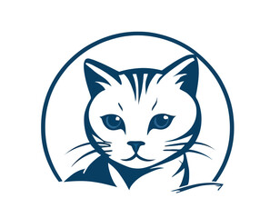 egean Cat Head Vector Art, Intricate Powerful and Ready for Print or Web, Sharp Details. Strong Identity. Timeless Design, Symbolize Strength, Courage 