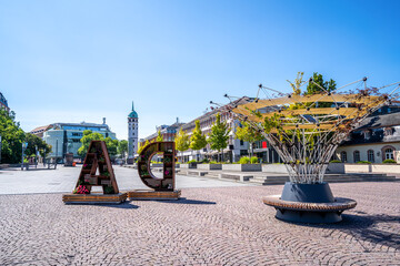 Altstadt, Darmstadt, Hessen, Deutschland 