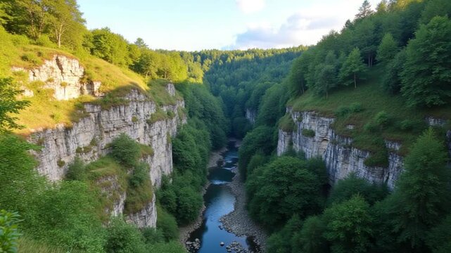 Discover the breathtaking landscapes of Velka Amerika, an abandoned limestone quarry near Prague, surrounded