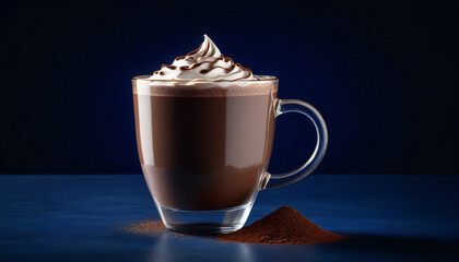 cup of coffee with chocolate