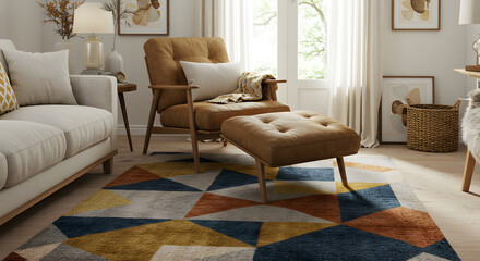 Contemporary Comfortable Furniture Stylish Living Room Design