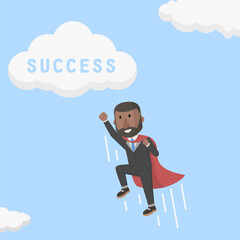 Business Man concept for advertising design with vector illustration Design