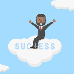 Business Man concept for advertising design with vector illustration Design