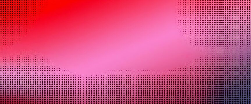Abstract red gradient background with black halftone dot pattern , graphic, contrast - Powered by Adobe