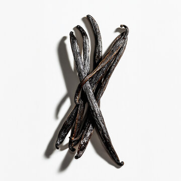 Vanilla ingredients photography