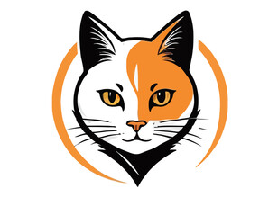 Cat Head Vector Art, Intricate Powerful and Ready for Print or Web, Sharp Details. Strong Identity. Timeless Design, Symbolize Strength 