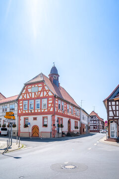 Altstadt, Schaafheim, Hessen, Deutschland 