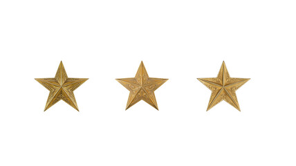 Fototapeta premium Gold star on transparent background png