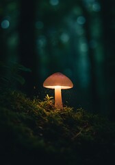 Fototapeta premium Forest's Glowing Heart