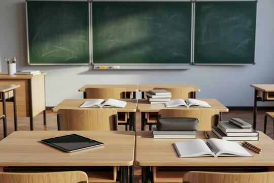 school yesterday and today, notebooks vs. tablet, new teaching methods