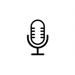 2D Microphone icon