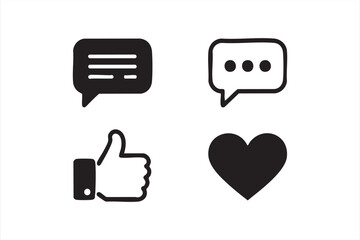 Internet Feedback and Reaction Icons for Social Media Content