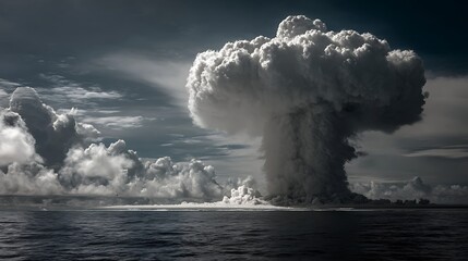 Photograph Hunga Tonga Hungaapai Volcano