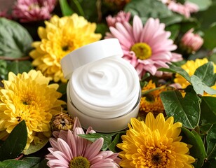 A complete collection of makeup products including lipstick, mascara, foundation, blush, eyeshadow, brushes, and cosmetics essentials in stylish and colorful designs