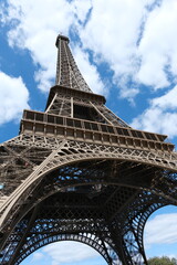 Street point of view of paris