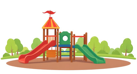 kids playground icon, play structure vector, park recreational area icon, swing set flat icon, slides and jungle gym vector, outdoor children activity icon, toddler play area illustration, sandbox pla
