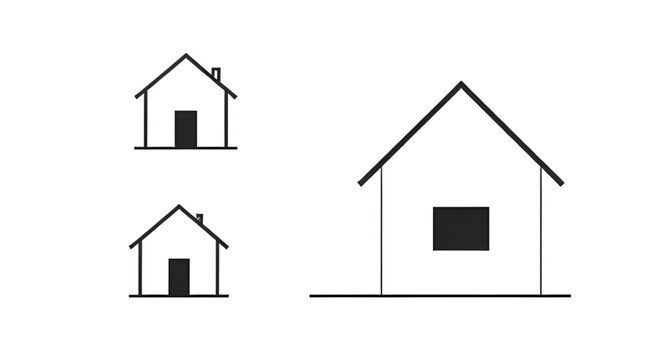 home icon, house icon, home vector, house vector, home illustration, house illustration, home symbol, house symbol, real estate icon, property icon, residential icon, building icon, home outline icon,