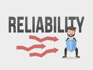 Business Concept advertisning Banner Vector Illustration