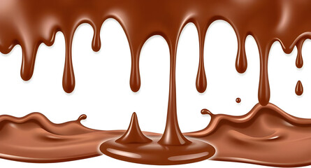 chocolate flow background, tasty drip illustration, liquid chocolate icon, dessert decoration drip, cocoa topping art, syrup splash vector, chocolate glaze border, sweet chocolate texture, chocolate d