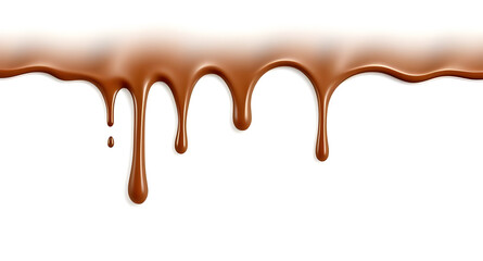 melted chocolate dripping