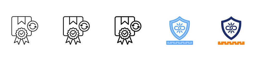 Qa IconDifferent Style,outline,collection,set 
