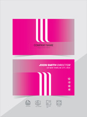 Business card design template, Clean professional business card template, visiting card, business card template