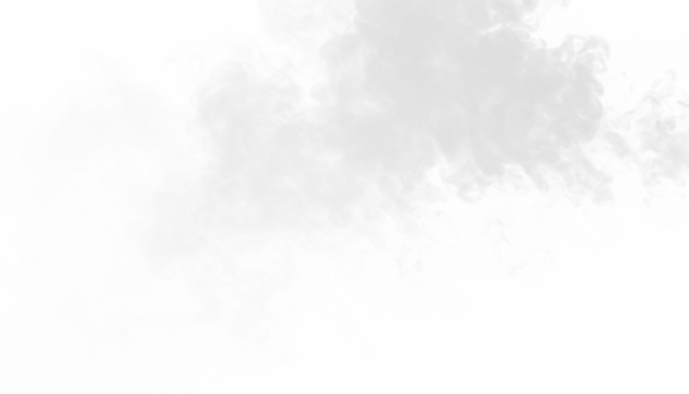 PNG of a minimal white smoke cloud gently melting into lower space, isolated airy vapor on transparent background, ideal for dreamy visuals, abstract art, decorative overlays, and digital graphics.