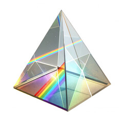 Explore the beauty of light dispersion through a crystal prism physics optical rainbow effect photography