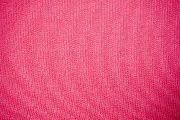 red fabric of sweater texture background, textile background