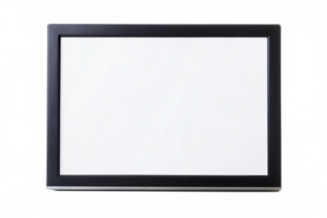 Full Blank Screen with Border Isolated on White Background