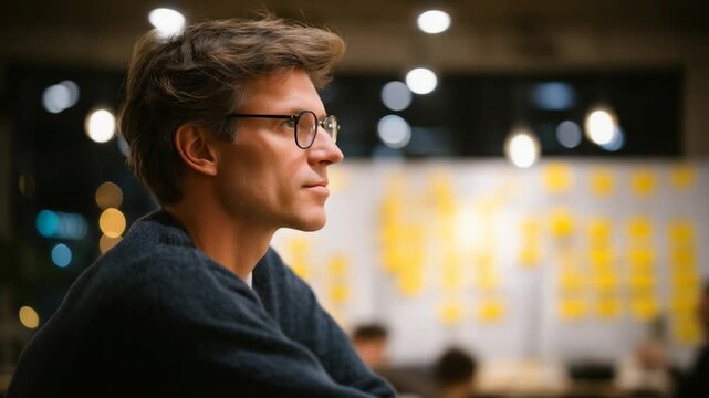A dedicated teacher guides scripture memorization in a church study room, using flashcards and whiteboards, captured in a high-quality, lifelike photo.